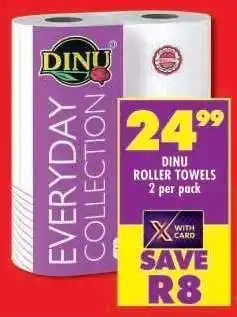 Shoprite DINU Roller Towels offer