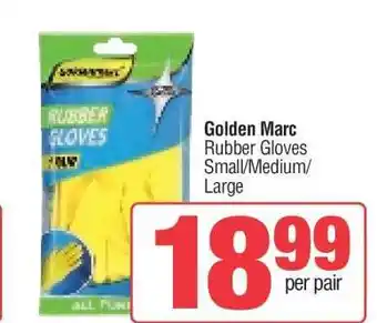 Spar Golden Marc Rubber Gloves offer