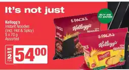 Spar Kellogg's Instant Noodles offer