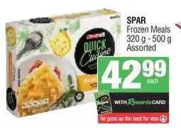 Spar SPAR Frozen Meals offer