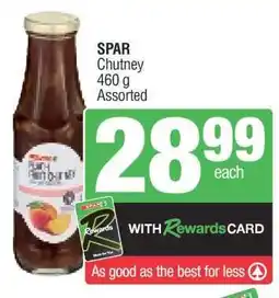 Spar SPAR Chutney offer