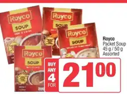 Spar Royco Packet Soup offer