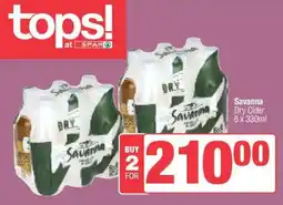 Spar Savanna Dry Cider offer