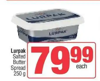 Spar Lurpak Salted Butter Spread offer