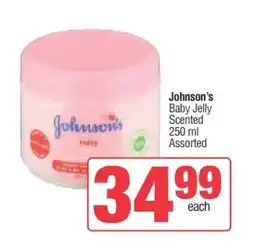 Spar JOHNSON'S Baby Jelly offer