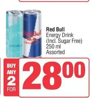 Spar Red Bull offer