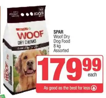 Spar SPAR Woof Dry Dog Food offer
