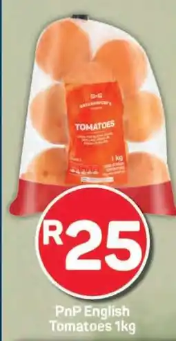 Pick n Pay PnP English Tomatoes 1kg offer