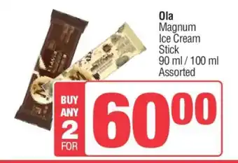 Spar Ola Magnum Ice Cream Stick offer