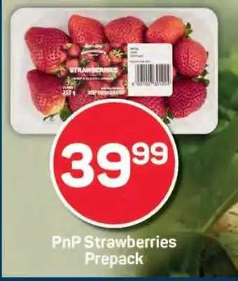 Pick n Pay PnP Strawberries Prepack offer