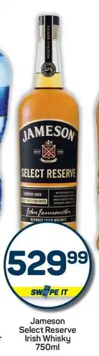 Jameson Select Reserve Irish Whisky 750ml