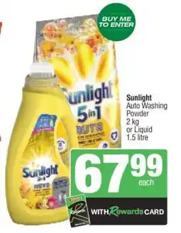 Spar SUNLIGHT Auto Washing Powder offer
