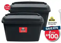 Pick n Pay Hypermarket Big Jim 30 Litre Delta Storage Box offer