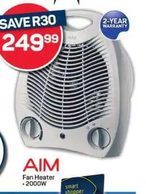 Pick n Pay AIM Fan Heater offer