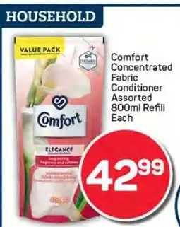 Pick n Pay Comfort Concentrated Fabric Conditioner offer