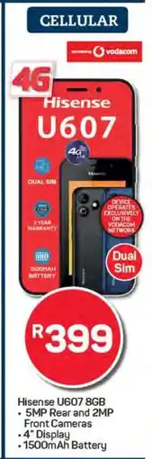 Pick n Pay Hisense U607 8GB offer