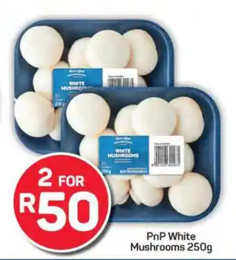 Pick n Pay PnP White Mushrooms 250g offer