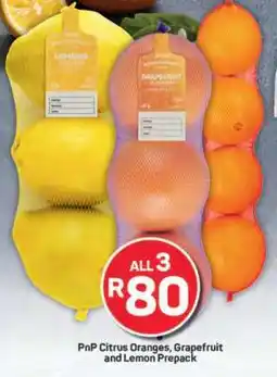 Pick n Pay PnP Citrus Oranges, Grapefruit and Lemon Prepack offer