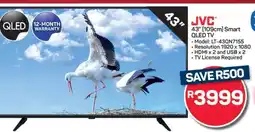 Pick n Pay Hypermarket JVC 43 Smart QLED TV offer