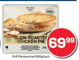Pick n Pay PnP Pie Assorted 550g Each offer