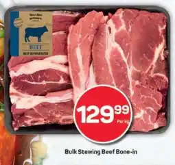 Pick n Pay Bulk Stewing Beef Bone-in offer