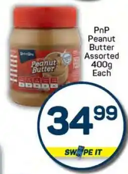 Pick n Pay PnP Peanut Butter Assorted 400g offer
