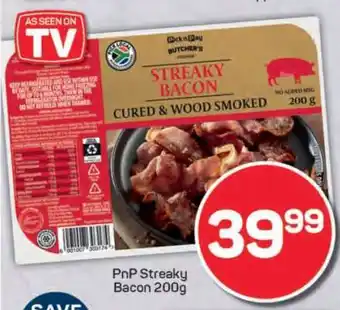 Pick n Pay PnP Streaky Bacon 200g offer