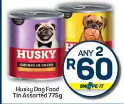 Pick n Pay Husky Dog Food Tin Assorted 775g offer