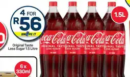 Pick n Pay Hypermarket Coca-Cola Original Taste Less Sugar offer