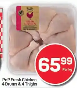 Pick n Pay Hypermarket PnP Fresh Chicken 4 Drums & 4 Thighs offer