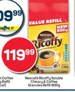 Pick n Pay Nescafé Ricoffy Soluble Chicory & Coffee Granules Refill 800g offer