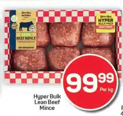 Pick n Pay Hypermarket Hyper Bulk Lean Beef Mince offer