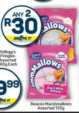Pick n Pay Hypermarket Beacon Marshmallows Assorted 135g offer