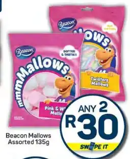 Pick n Pay Beacon Mallows Assorted 135g offer