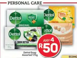 Pick n Pay Hypermarket Dettol Soap Assorted 175g offer
