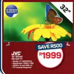 Pick n Pay Hypermarket JVC 32 (81cm) HD LED TV offer