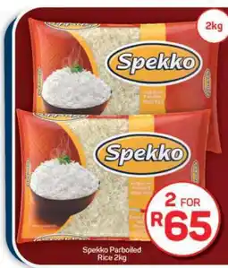 Pick n Pay Hypermarket Spekko Parboiled Rice 2kg offer