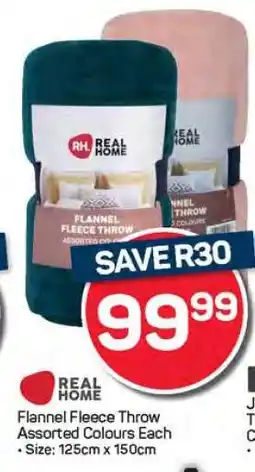 Pick n Pay Hypermarket Flannel Fleece Throw offer