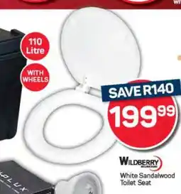Pick n Pay Hypermarket White Sandalwood Toilet Seat offer