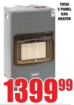 Boxer TOTAI 3 PANEL GAS HEATER offer