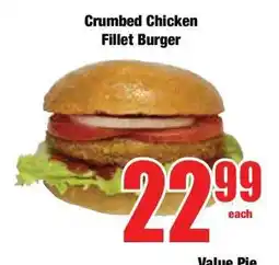 Boxer Crumbed Chicken Fillet Burger offer