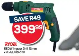 Pick n Pay Hypermarket RYOBI 550W Impact Drill 13mm offer
