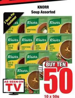 Boxer KNORR Soup Assorted offer