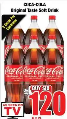 Boxer COCA-COLA Original Taste Soft Drink offer