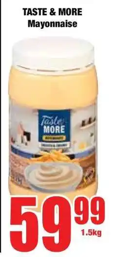 Boxer TASTE & MORE Mayonnaise offer