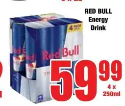 Boxer Red Bull Energy Drink offer