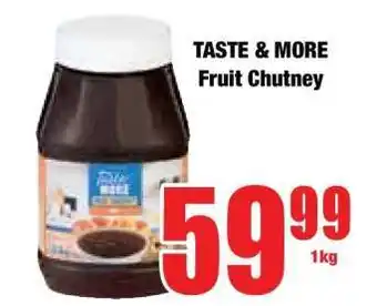 Boxer TASTE & MORE Fruit Chutney offer