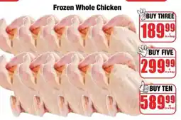 Boxer Frozen Whole Chicken offer
