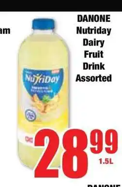 Boxer DANONE Nutriday Dairy Fruit Drink Assorted offer