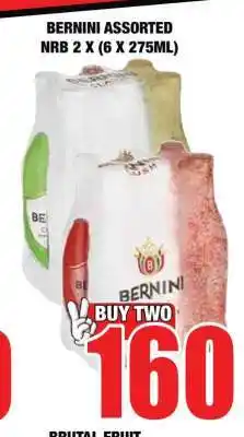 Boxer BERNINI ASSORTED NRB 2 X (6 X 275ML) offer
